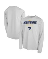 Big Boys and Girls Nike White West Virginia Mountaineers Sole Bench T-shirt