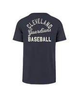 Men's '47 Brand Navy Cleveland Guardians Turn Back Franklin T-shirt