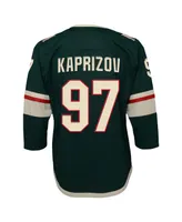 Big Boys and Girls Kirill Kaprizov Green Minnesota Wild Home Premier Player Jersey