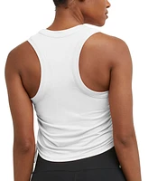 Champion Women's Soft Touch Ruched Racerback Tank Top