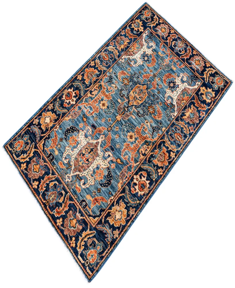 Adorn Hand Woven Rugs Serapi M1982 4'4" x 8'5" Area Rug