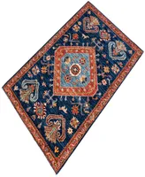 Adorn Hand Woven Rugs Serapi M1982 4' x 10' Area Rug