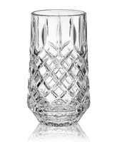 Mikasa Wesley 12 Ounce Highball Glass 4-Piece Set