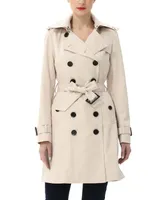 Women's Adley Water Resistant Hooded Trench Coat