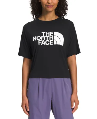 The North Face Women's Logo Graphic Dropped-Sleeve T-Shirt