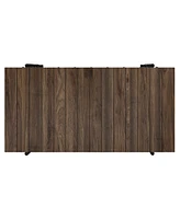 Furniture of America Luther 18" Steel Rectangle Coffee Table