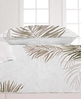 Elise and James Home Palm Leaf Tropical Jungle 2-Piece Quilt Set, Twin