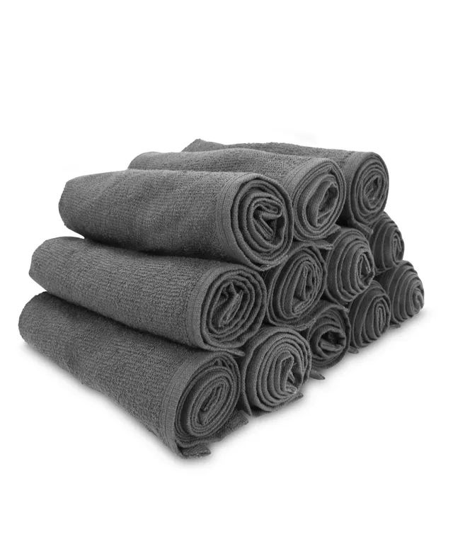 Utopia Towels Bleach Proof Salon Towels (24 Pack, 16 x 27 Inches), Bleach  Safe Cotton Towels Black 24 Pack 