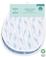 aden by aden + anais Oceanic Burpy Bibs, Pack of 2