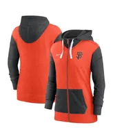 Women's Nike Orange San Francisco Giants Full-Zip Hoodie