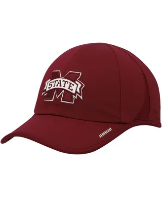 Men's adidas Maroon Mississippi State Bulldogs Superlite Aeroready Adjustable Hat