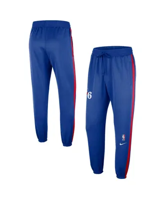 Men's Nike Royal Philadelphia 76ers Authentic Showtime Performance Pants
