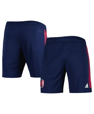 Men's adidas Navy St. Louis City Sc 2023 Away Aeroready Authentic Shorts