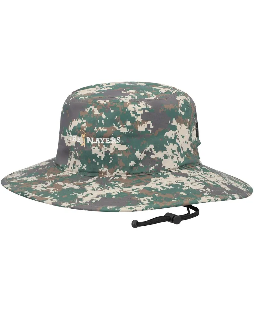 Men's adidas Camo The Players Crest Bucket Hat
