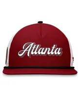 Men's Fanatics Garnet, White Atlanta United Fc True Classic Golf Snapback Hat