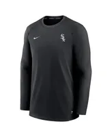 Men's Nike Black Chicago White Sox Authentic Collection Logo Performance Long Sleeve T-shirt