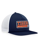 Men's Majestic Navy, White Detroit Tigers Foam Trucker Snapback Hat