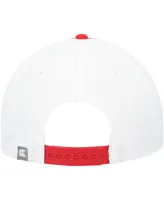 Men's Colosseum White Houston Cougars Take Your Time Snapback Hat