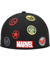 Men's Marvel Black The Avengers Fitted Hat