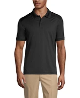 Lands' End School Uniform Men's Short Sleeve Rapid Dry Polo Shirt