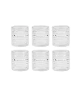 Fortessa Jupiter 4 Oz Shot Glass Cup 6-Piece Set