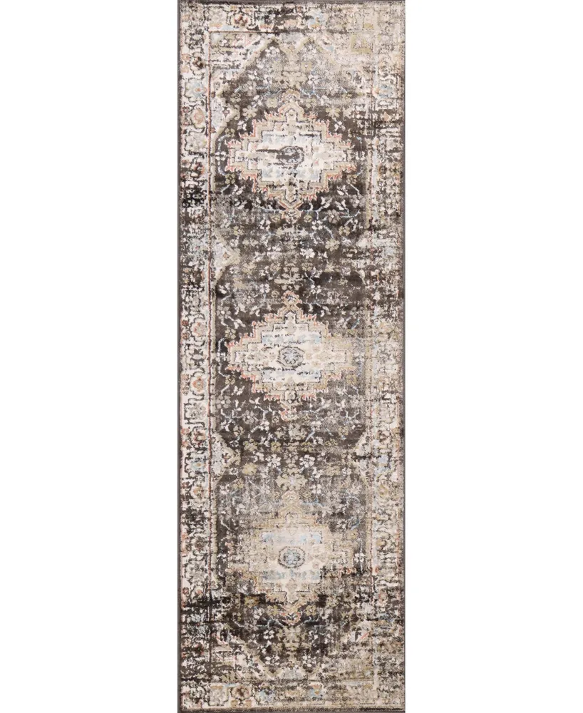 Bb Rugs Novo NOV306 2'6" x 8' Runner Area Rug