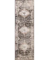 Bb Rugs Novo NOV306 2'6" x 8' Runner Area Rug