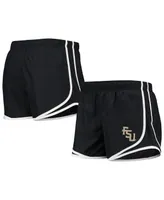 Women's Nike Black Florida State Seminoles Team Tempo Performance Shorts