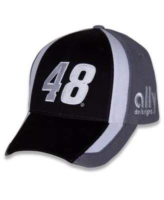 Men's Hendrick Motorsports Team Collection Black, Gray Alex Bowman Restart Adjustable Hat