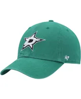 Men's '47 Brand Kelly Green Dallas Stars Clean Up Adjustable Hat