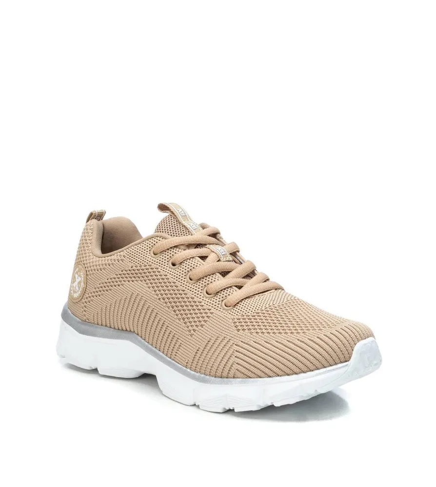 Xti Women's Casual Sport Sneakers Beige