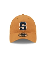 Men's New Era Khaki Syracuse Orange Core Classic 2.0 9TWENTY Adjustable Hat
