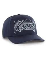 Men's '47 Brand Deep Sea Blue Seattle Kraken Marquee Hitch Snapback Hat