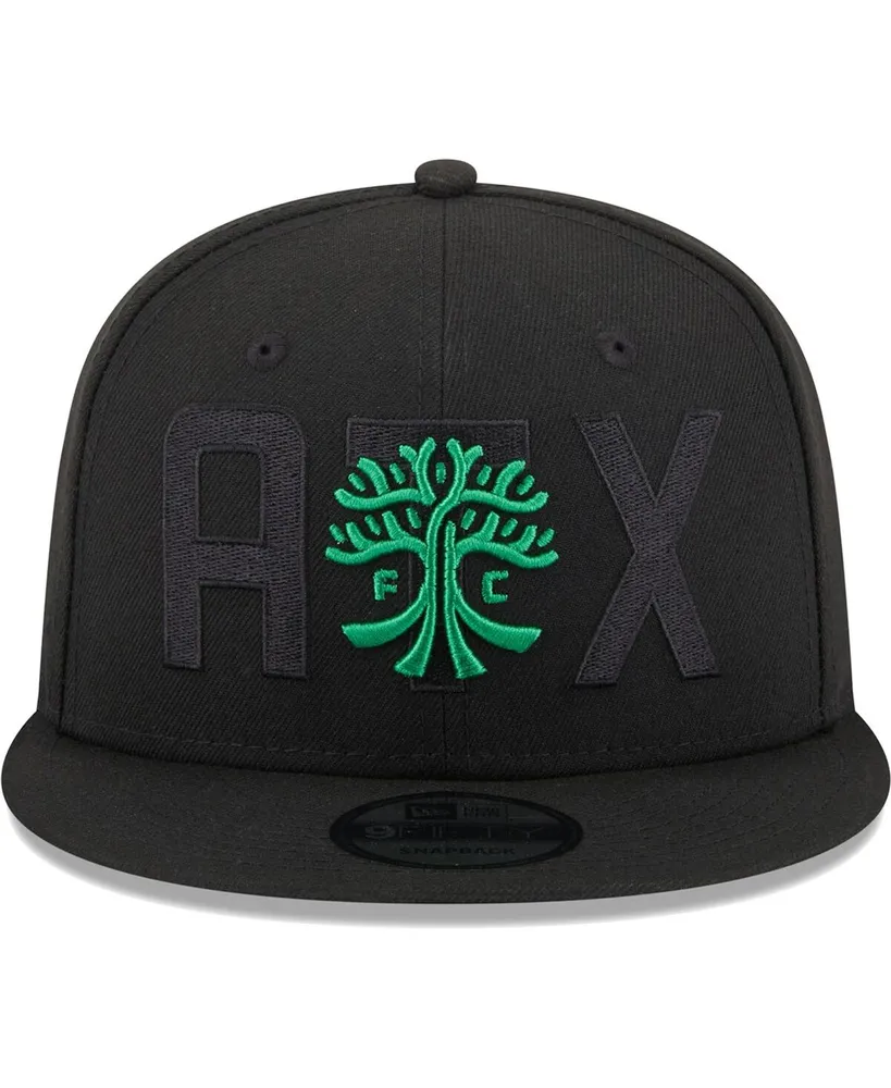 Men's New Era Black Austin Fc Kick Off 9FIFTY Snapback Hat