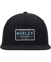 Men's Hurley Black Bixby Snapback Hat