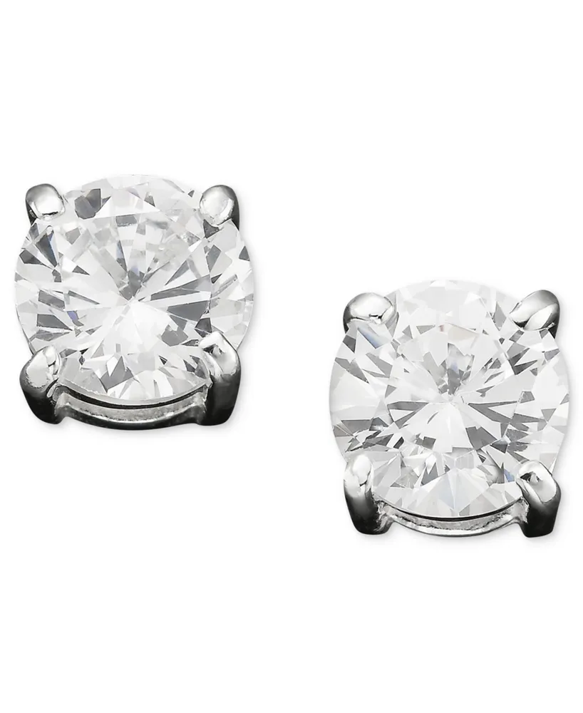 Lauren Ralph Lauren Cubic Zirconia Stud Earrings (6mm)