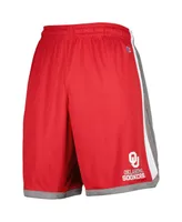 Men's Champion Crimson Oklahoma Sooners Basketball Shorts