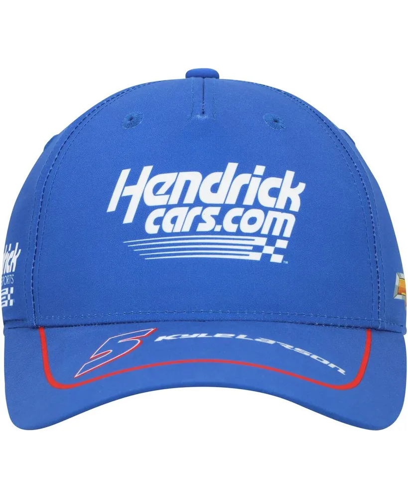 Men's Hendrick Motorsports Team Collection Royal Kyle Larson Sponsor Uniform Adjustable Hat