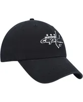 Men's '47 Brand Black Washington Capitals Clean Up Adjustable Hat