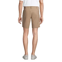 Lands' End Men's 9" Straight Fit Flex Performance Chino Golf Shorts