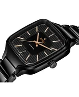 Rado Unisex Swiss Automatic True Square High-Tech Ceramic Bracelet Watch 38mm