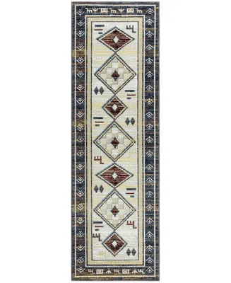 Global Rug Designs Cherish Washable Rug CWR01 2'2" x 7'2" Runner Area Rug