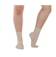 Apolla Performance Women's The Performance: Crew Profile Padded Compression Arch & Ankle Support Socks