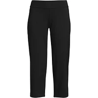 Lands' End Women's Tall Starfish Mid Rise Pull On Crop Pants