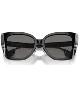 Burberry Women's Polarized Low Bridge Fit Sunglasses, Meryl