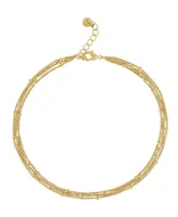 And Now This 18K Gold Plated Anklet