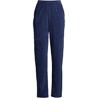Lands' End Women's Tall Sport Knit High Rise Corduroy Pants