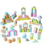 Imaginarium Wooden Block Set 100 Pieces, Created for You by Toys R Us