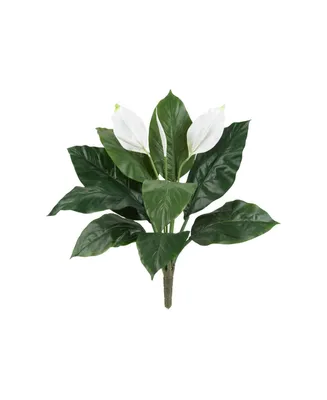 Nearly Natural 24" Spathiphyllum Artificial Plant, Set of 3