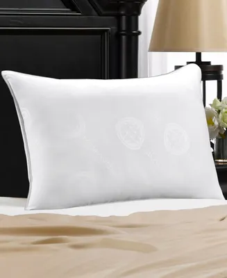 Ella Jayne White Down Soft Pillow, with MicronOne Technology, Dust Mite, Bedbug, and Allergen-Free Shell